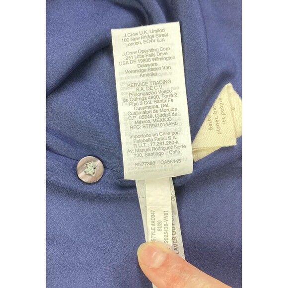 Madewell Smock-Sleeve Button-Front Mini Dress Happy Hibiscus Preppy Boho Sz 2 - Picture 8 of 12